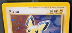 Pichu 12/111 1st Ed. Holo Rare - Vintage 2000 Neo Genesis WotC Pokemon - LP+/NM - Image 2