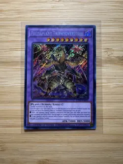 Yugioh Predaplant Triphyoverutum LDS3-EN076 Secret Rare Limited Edition ✨ - Image 1
