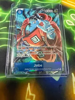 Jinbe - OP14-049 - The Azure Sea's Seven (OP14) Jap One Piece Card Game NM - Image 1