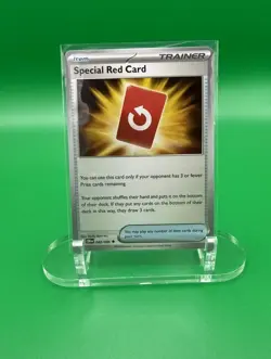 Special Red Card 113/086 + Holo + Non Holo Chaos Rising 3 card Lot - Image 5