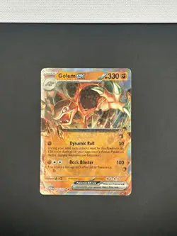 076/165 - Pokemon - Golem ex - Scarlet & Violet: 151 - Half Art Card - Image 1