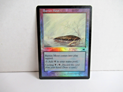 Magic The Gathering MTG - Onslaught ONS 2002 - #312 Barren Moor FOIL x1 - Image 1
