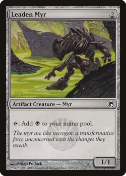 4x Leaden Myr - LP - Scars of Mirrodin Block - SPARROW MAGIC - Image 1