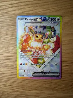 Eevee ex 174 Holo Promo Scarlet & Violet Promo Pokemon English NM - Image 1