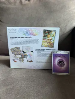Pokemon Prismatic Evolutions ETB Elite Trainer Sealed with small tears - Image 3