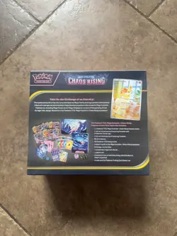 Pokemon TCG Chaos Rising Pokemon Center Elite Trainer Box PKC ETB - Slight tear - Image 2