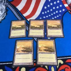Urzas Saga 5x Basic Land Plains Magic the Gathering - Image 1