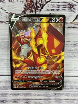 Centiskorch V TG14/TG30 Lost Origins Ultra Rare Pokemon TCG Single - Image 1