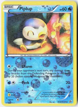 PIPLUP RC6/RC25 HOLO UNCOMMON LEGENDARY TREASURES: RADIANT COLLECTION POKEMON LP - Image 1