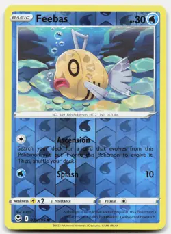 Feebas Common Silver Tempest Reverse Holo 039/195 NM/M Pokemon - Image 1