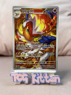 Infernape 173/167 Illustration Rare Scarlet & Violet Pokemon - TCGKITTEN - Image 1