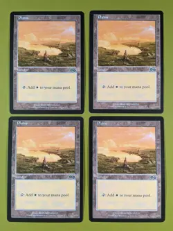 Plains (334) x4 Urza's Saga 4x Playset Magic the Gathering MTG - Image 1