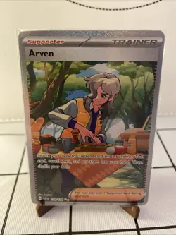 Pokemon TCG Arven 249/198 Scarlet & Violet SV01 Illustration Rare Holo NM - Image 1