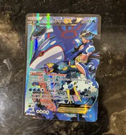 The Pokemon Company Team Aqua's Kyogre EX Holo 6/34 Double Crisis 2015 EN 190HP - Image 1