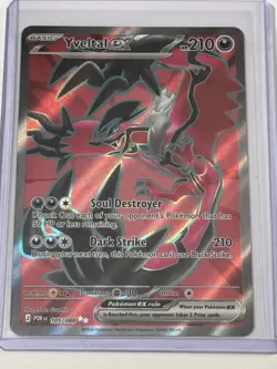 YVELTAL EX PERFECT ORDER 105/088 ULTRA RARE NM/M - Image 1