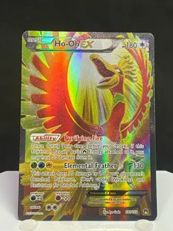 Ho-Oh EX (Full Art) 121/122 - Pokemon BreakPoint - NM - Image 1
