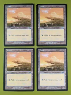 Plains (333) x4 Urza's Saga 4x Playset Magic the Gathering MTG - Image 1