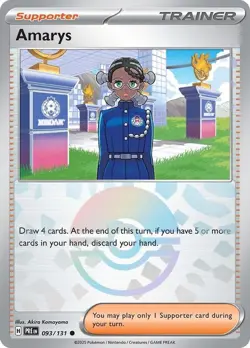 Pokemon SV Prismatic Evolutions Pokeball & Master Ball Reverse 1-131 You PICK! - Image 2