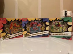 Pokemon TCG Ascended Heroes Mega Feraligatr Meganium & Emboar EX Box New Sealed - Image 1
