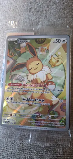 Pokemon TCG Eevee 173 SV Scarlet & Violet Promo Holo Promo English 50 HP - Image 1