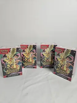 4x Pokemon TCG: Ascended Heroes Booster Bundle BRAND NEW SEALED Lot Of (4). - Image 1