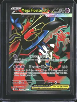 Mega Floette ex 101/086 Ultra Rare Chaos Rising Pokemon NM/M - Image 1