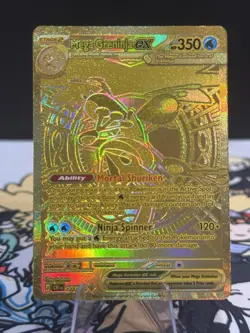Pokemon TCG: ME04 Chaos Rising - Mega Greninja ex MHR 122/086 - NM+ - Image 1