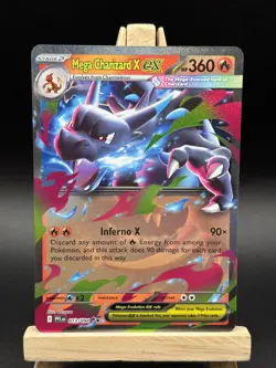Pokemon TCG Mega Charizard X Ex Phantasmal Flames 13/94 NM/M Condition - Image 2