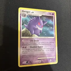 Gengar 27/130 Diamond & Pearl Pokemon TCG 2007 LP - Image 2