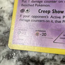 2015 XY - Gengar Holo 60/162 XY BREAKthrough Creep Show Lightly Played - Image 5