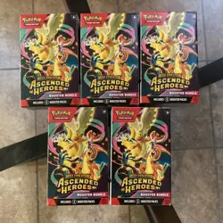 5x✅Pokemon TCG Ascended Heroes Booster Bundle - Image 1