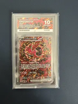 Pokemon TCG Phantasmal Flames Oricorio EX 024 Black Star Promo Gem Mint ACE 10 - Image 1