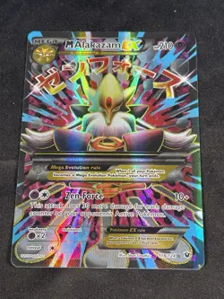 Pokemon TCG M Alakazam EX Card #118/124 Fates Collide - Image 1