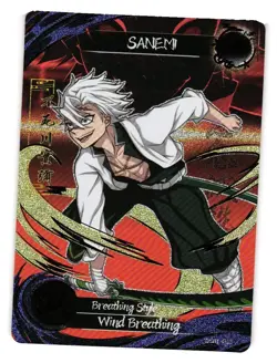 SANEMI UR DS01 Demon Slayer Kimetsu no Yaiba Anime Collectible card - Image 1