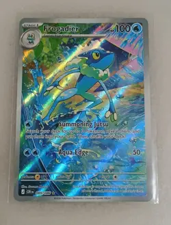 Frogadier 89/86 Chaos Rising Illustration Rare Pokemon Card - Image 1