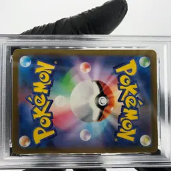 PSA 9 Pokemon Card Larvitar 114/108 AR SV3 Japanese Karte [9] - Image 5