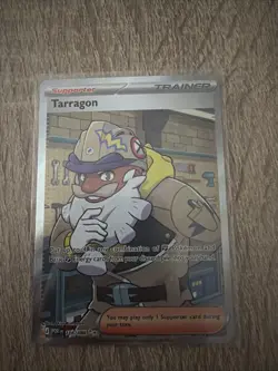 Tarragon Full Art Trainer - 116/088 Perfect Order Pokemon Card TCG NM/M - Image 1
