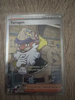 Tarragon Full Art Trainer - 116/088 Perfect Order Pokemon Card TCG NM/M - Image 2