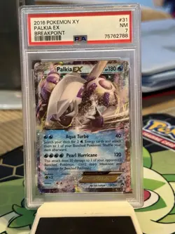 Pokemon Card Palkia EX PSA Graded 9 Breakpoint - Image 1
