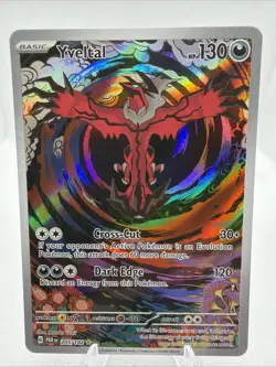 Yveltal 205/182 Paradox Rift Illustration Rare Holo Near Mint - Image 1
