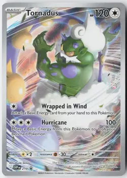 Tornadus 210 Holo Promo Scarlet & Violet Promo Pokemon Near Mint - Image 1