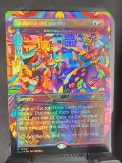 FOIL Expressive Iteration La Danza del Pueblo EN LP x1 MTG Magic: the Gathering - Image 1