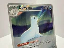 Pokemon TCG Phantasmal Flames Dewgong #097/094 Illustration Rare NM - Image 2