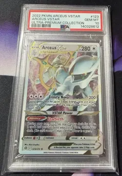 Arceus Vstar 123/172 Ultra Premium Collection Pokemon PSA 10 - Image 1