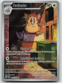 Raticate 099/088 Perfect Order Pokemon NM Illustration Rare - Image 1