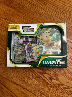 Pokemon TCG Leafeon VSTAR Special Collection Box Sealed - Image 1