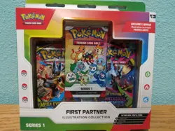 Pokemon TCG First Partner Illustration Collection Series 1 Box - Factory Sealed - Image 4