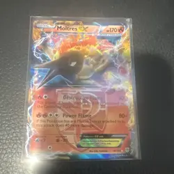 Pokemon Company Pokemon TCG Moltres ex 14/135 Plasma Storm Team Plasma Holo - Image 1