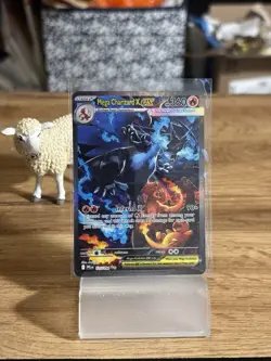 Pokemon Mega Charizard X EX 125/094 Me02 Phantasmal Flames Holo EN. MP - Image 1