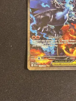Pokemon Mega Charizard X EX 125/094 Me02 Phantasmal Flames Holo EN. MP - Image 4